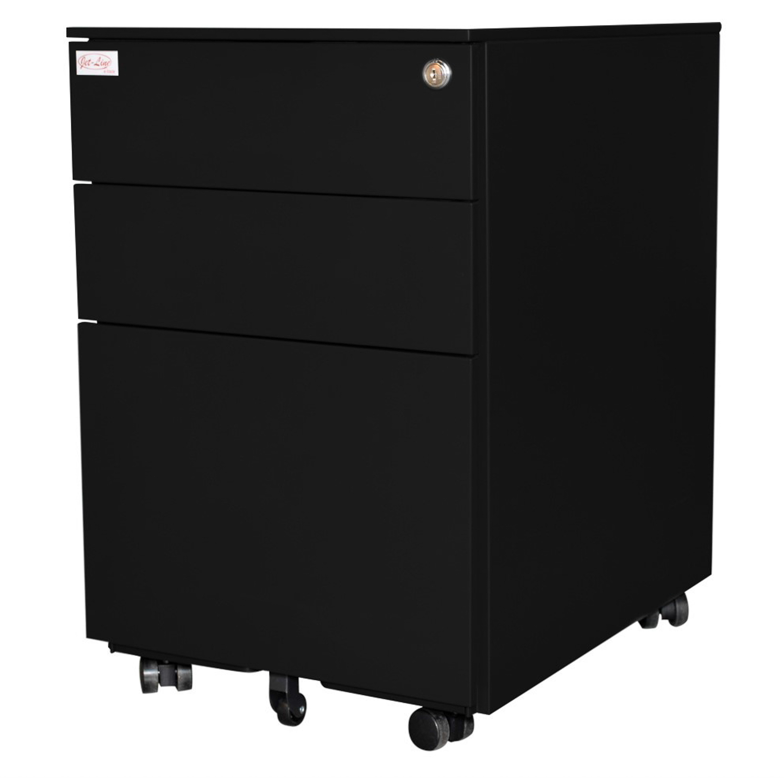 Jet-Line Office Roller-Container, black