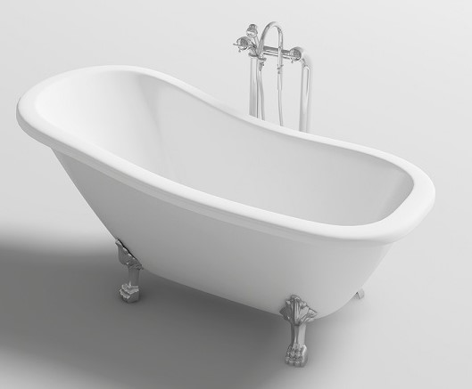 Design Badewanne QUEEN 170 x 80 cm