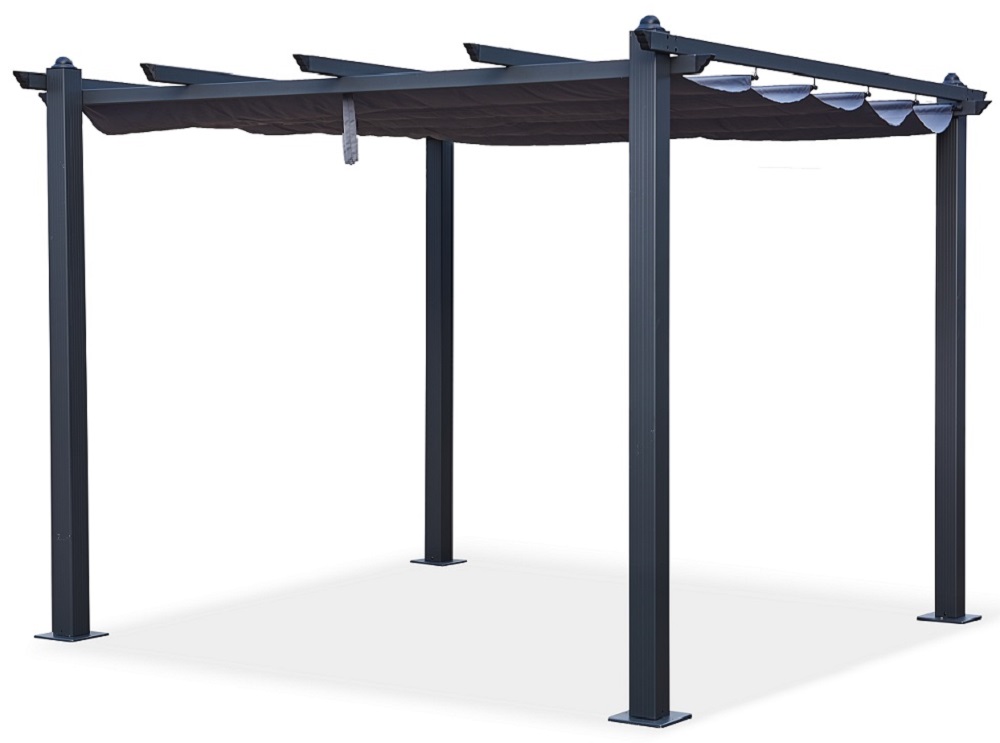 Jet-Line Pavillon Gazebo Luxor 3 x 4 m anthracite anthracite