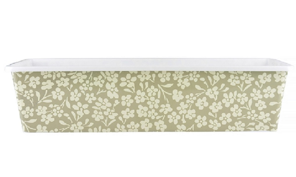 3-er Set Blumentopf 59x17x14 cm Pflanztrog Blumen Kastenb