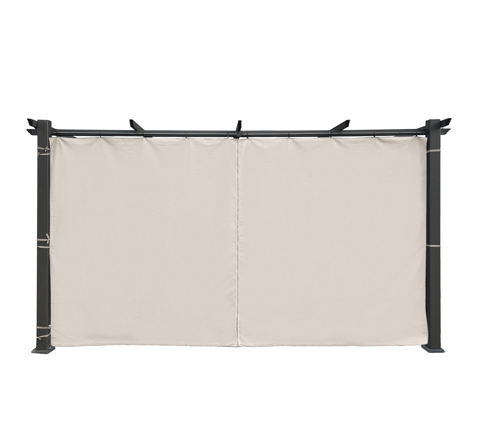 Jet-Line Curtain for Gazebo Luxor 4 m beige