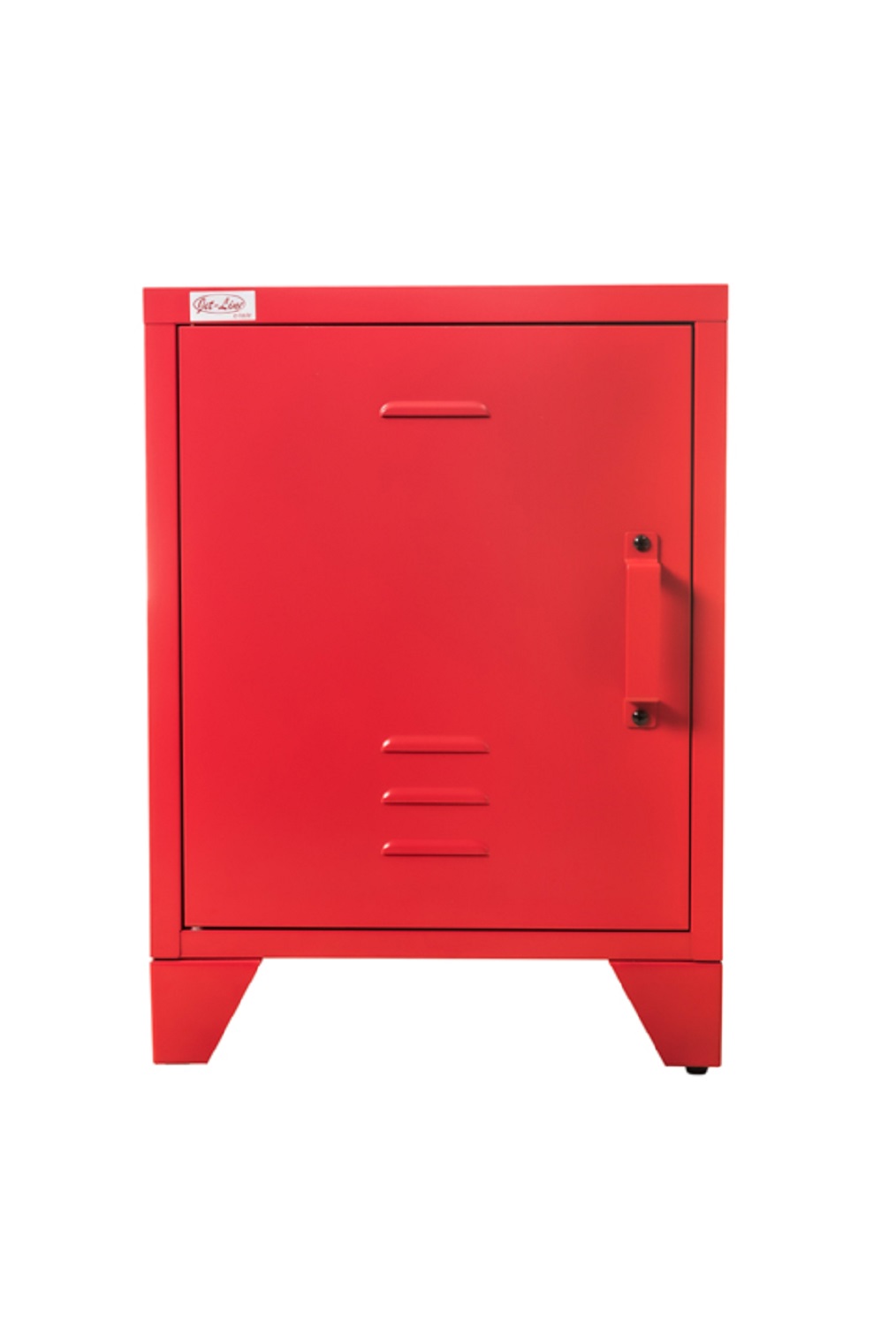 Steel Office-Cabinet MINSKOW locker 1door red