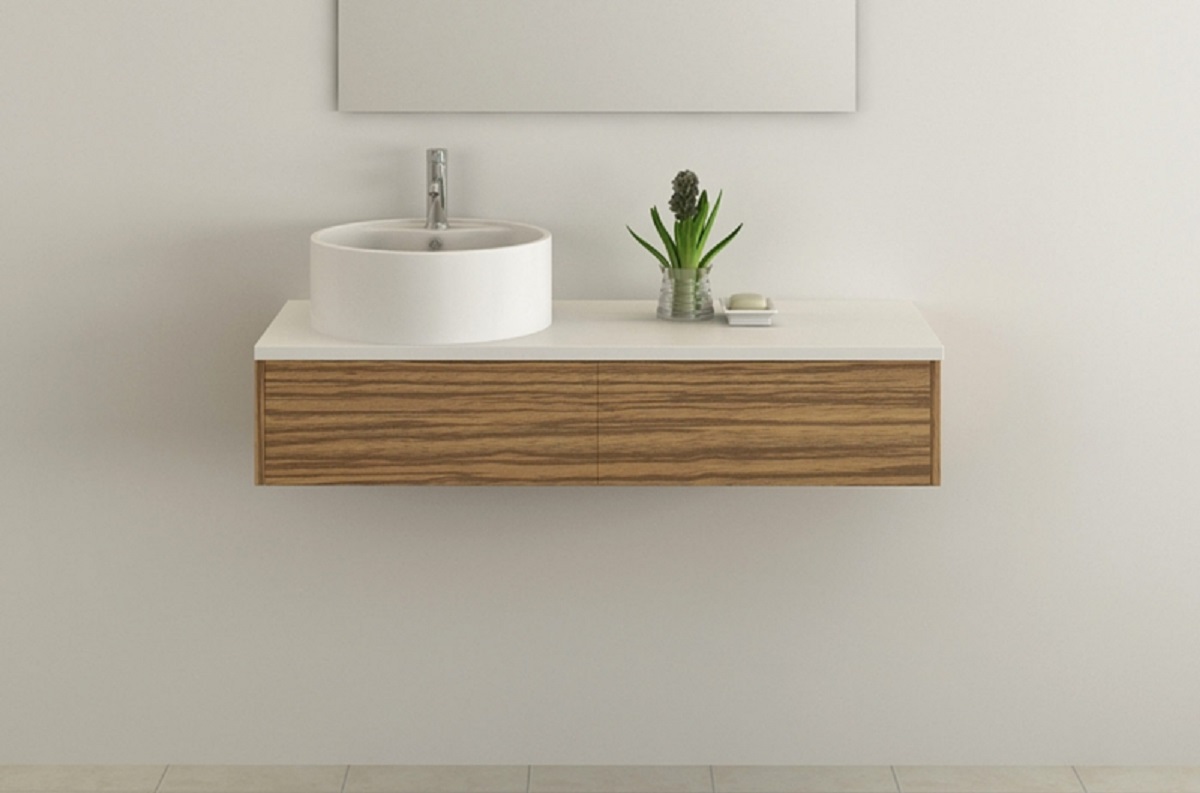 Bath furniture Biel zebra optic