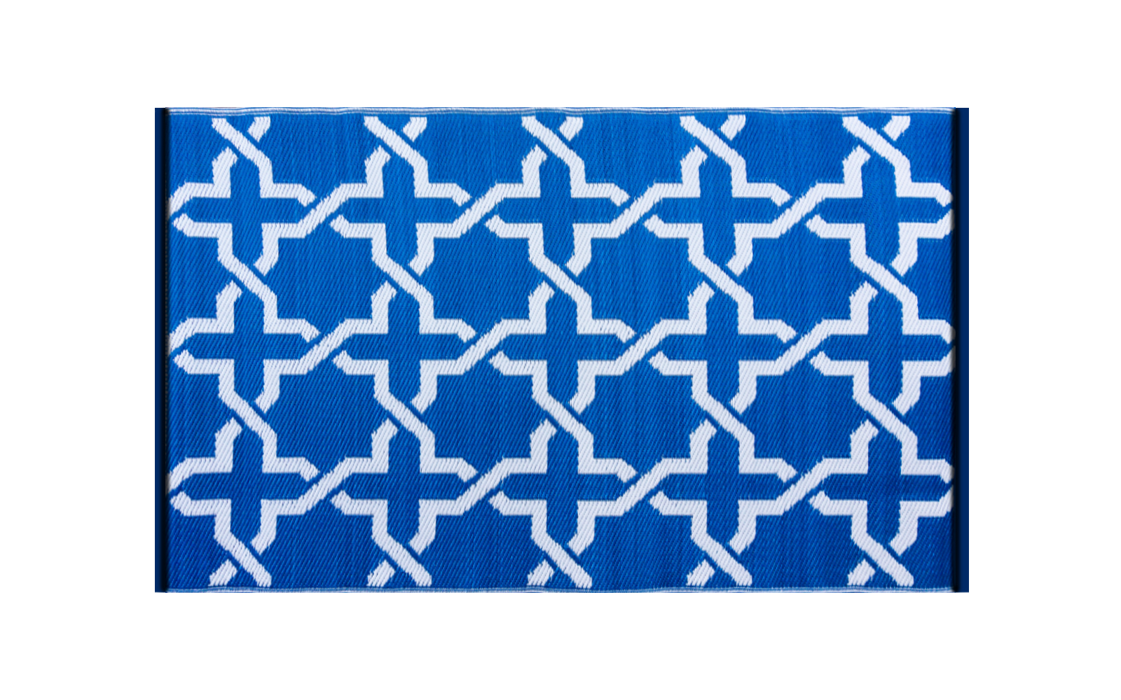 Jet-Line Synthetic- Carpet "Modern", blue 90 x 150 cm
