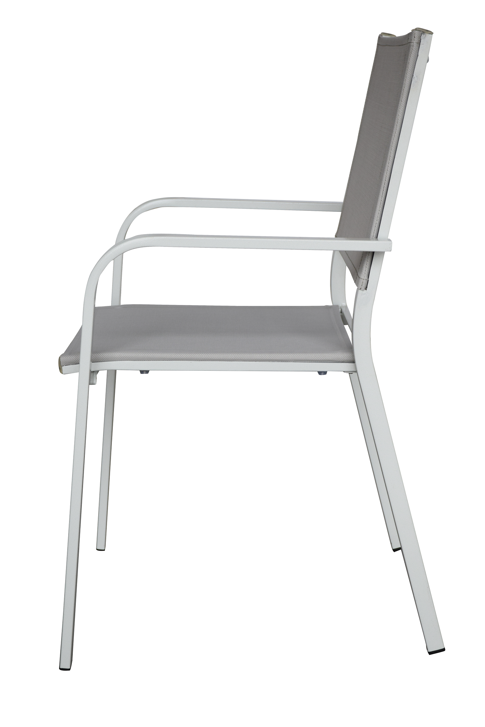 Chair for garden set Hera, light gray garden furniture terrace balcony Jet-Line
