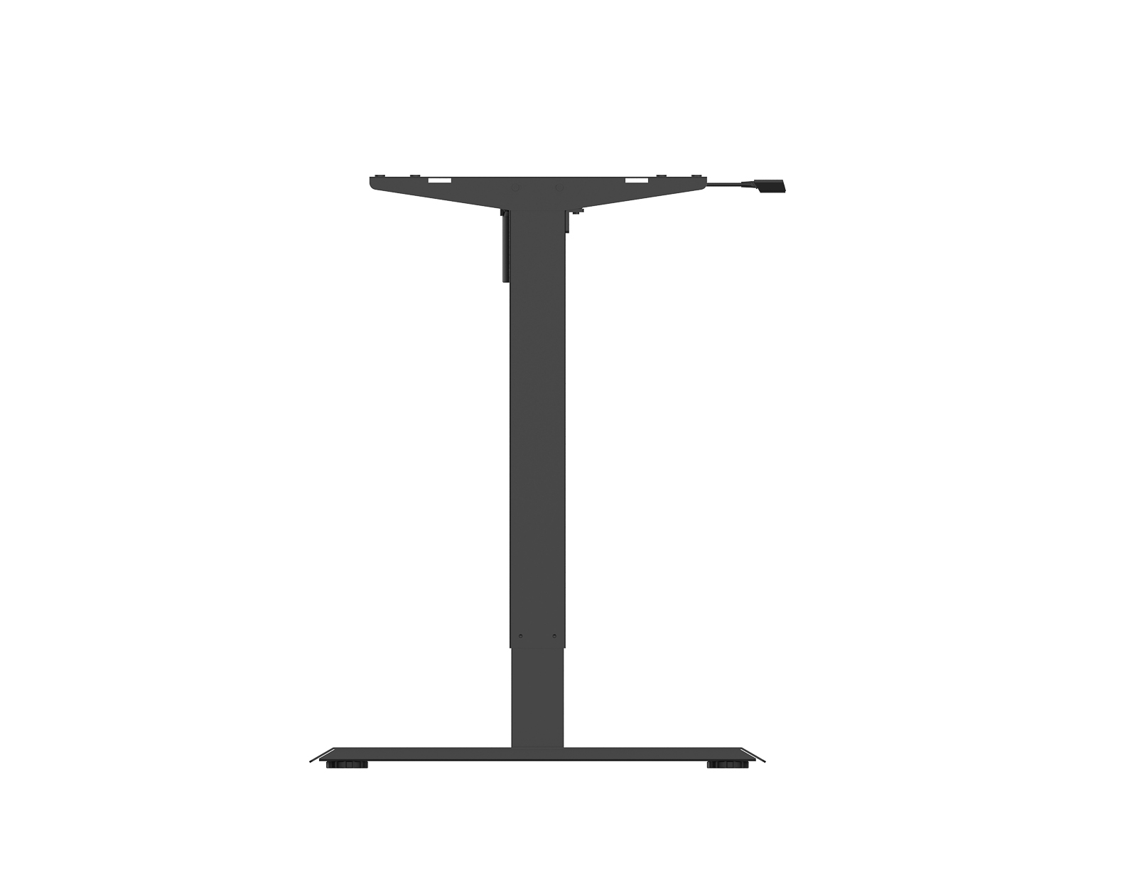 Motorized frame BASIC for height-adjustable desk, black