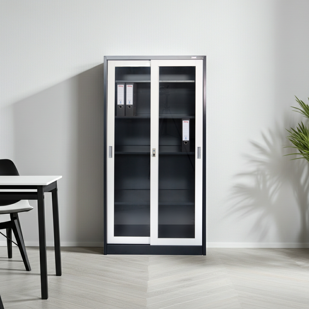 Aktenschrank St. Petersburg dunkelgrau-weiss