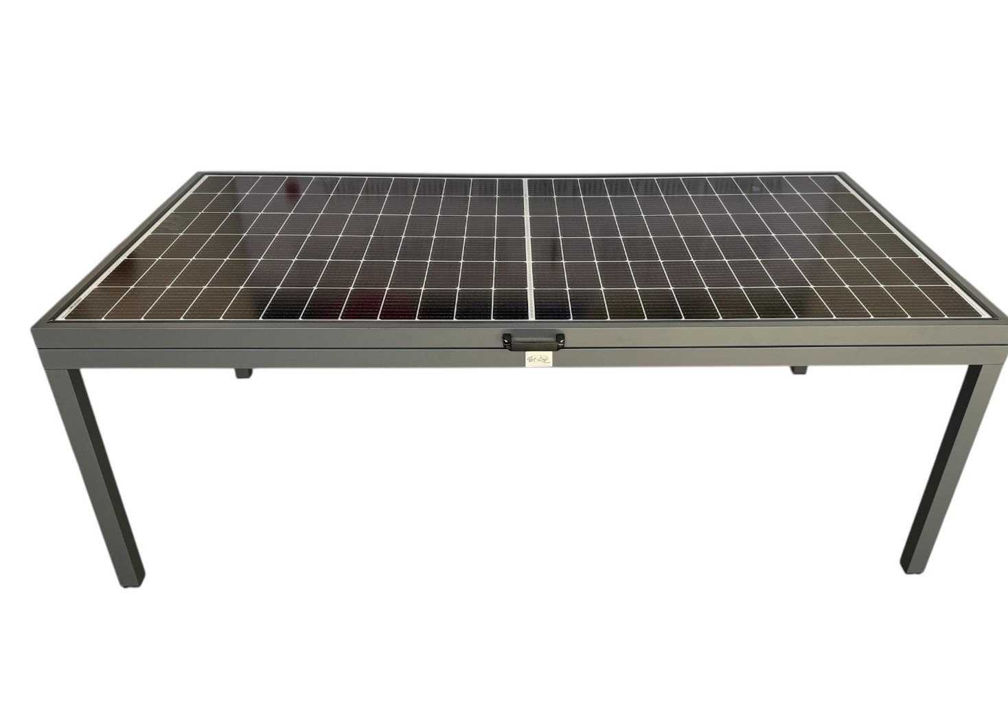 Jet-Line Solar Gartentisch Balkonsolar Ständer 450 W Modul 6-Personen Tisch