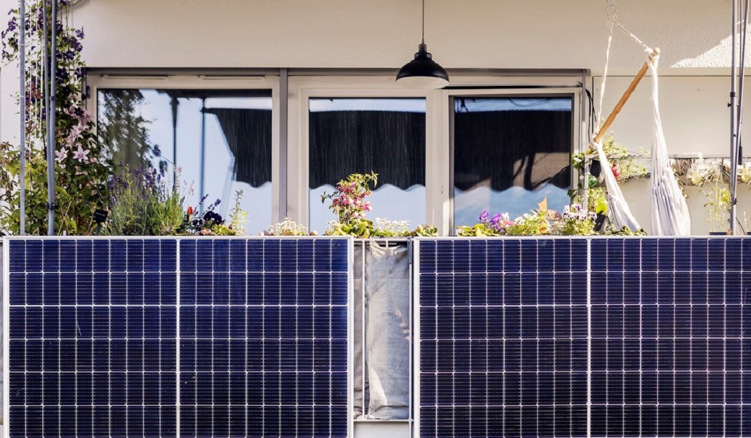 Solar energy balcony System