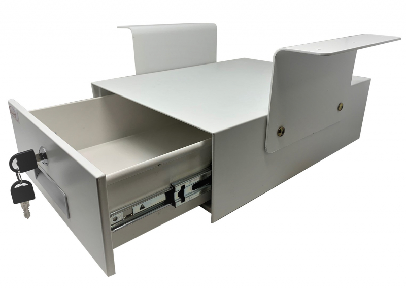 Lockable Drawer for height adjustable desks