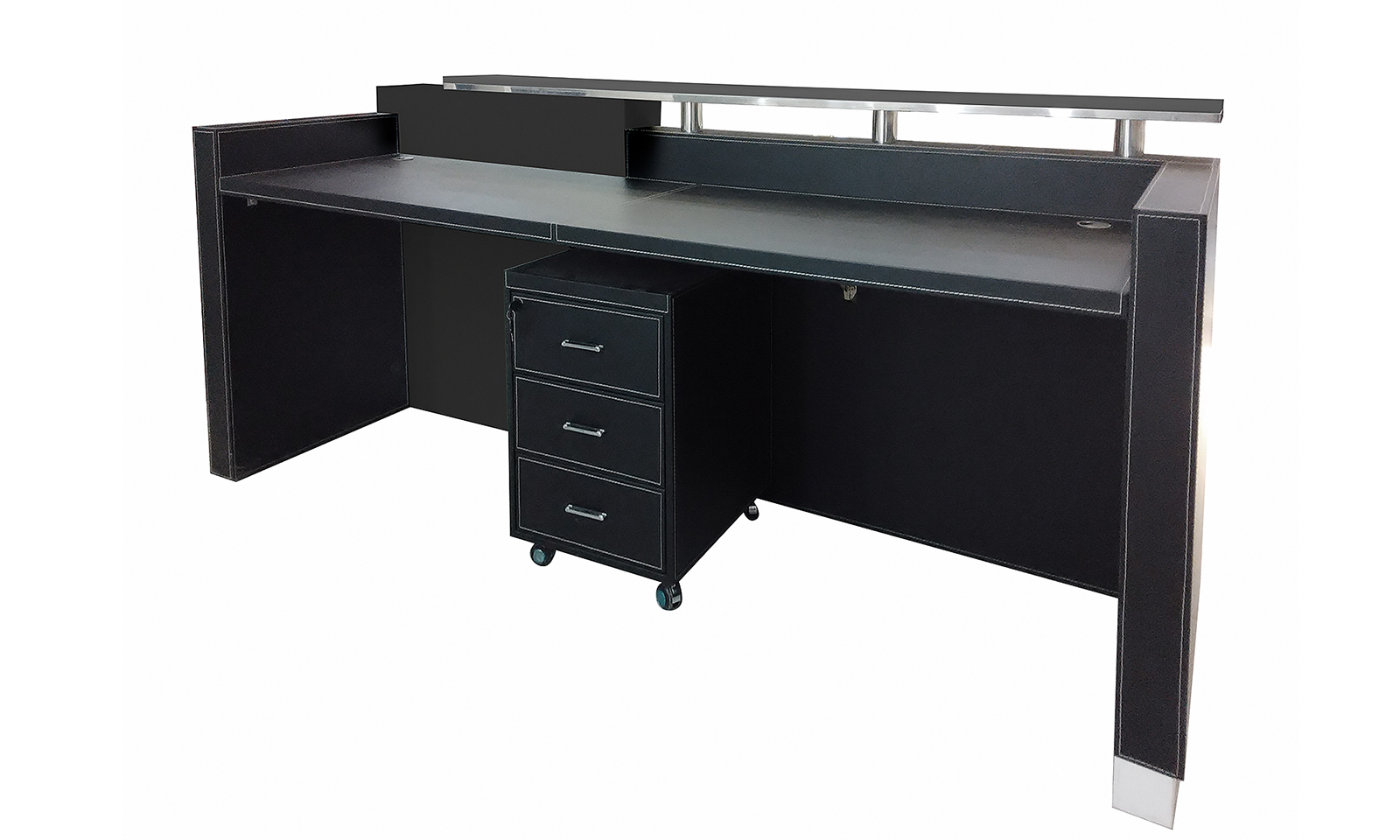 Reception-Desk "Philadelphia", black
