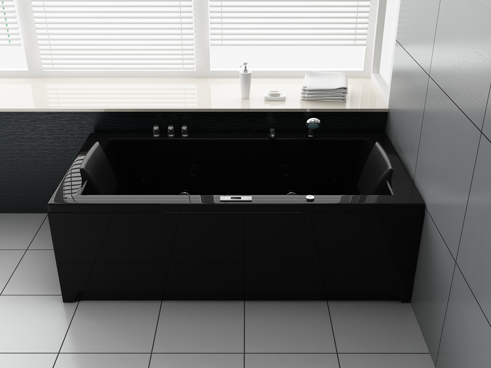 Whirlpool Villa Eugenie (black)