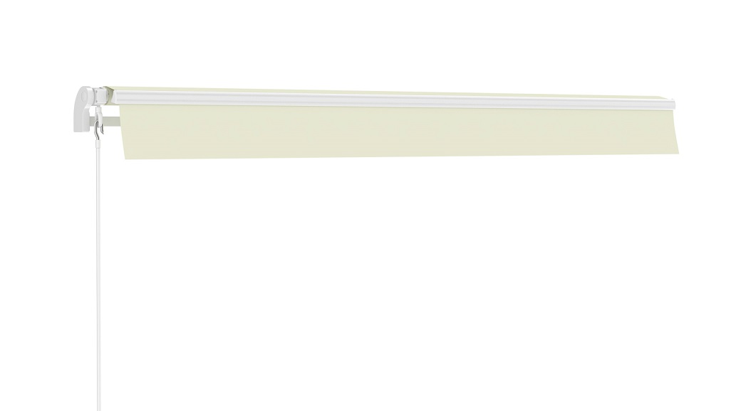 Folding Arm Awning "Sunconnect", beige 3.95x2.5m