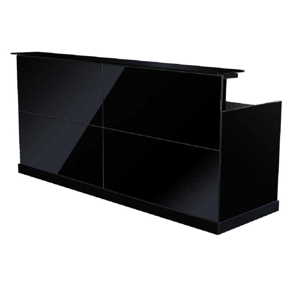Reception-Desk "Zürs", black