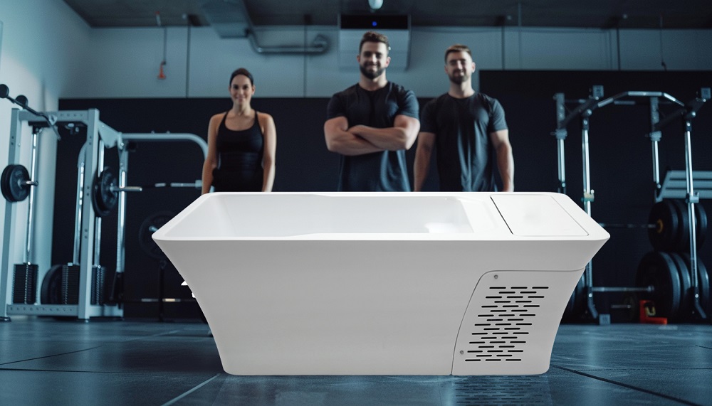 Eiswanne Badewanne Saunawanne Kaltwanne SISSIMA 190 cm schneeweiß
