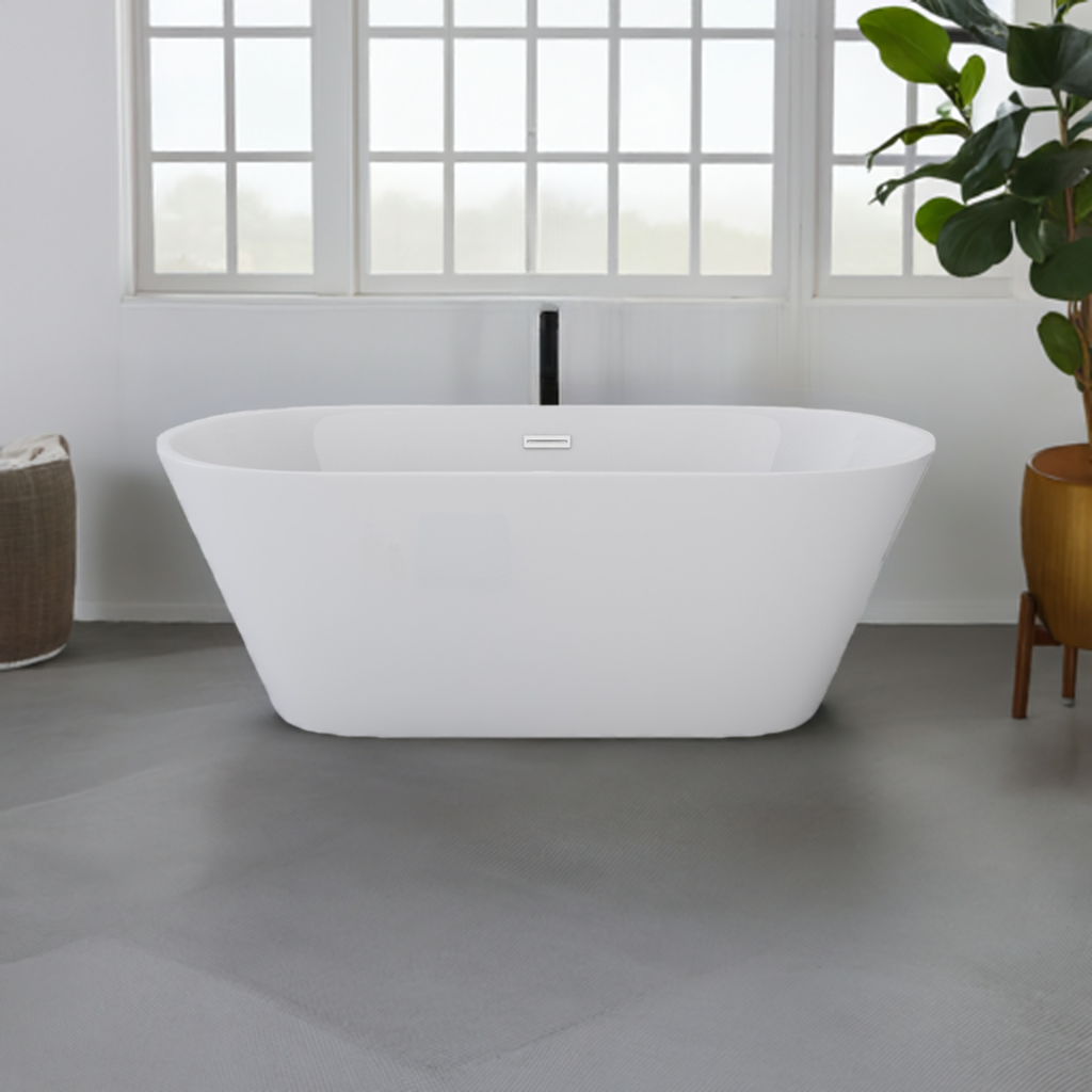 Badewanne LAUSANNE II weiss 170x80 cm