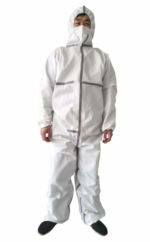 protective suit 1x in white 170-180cm