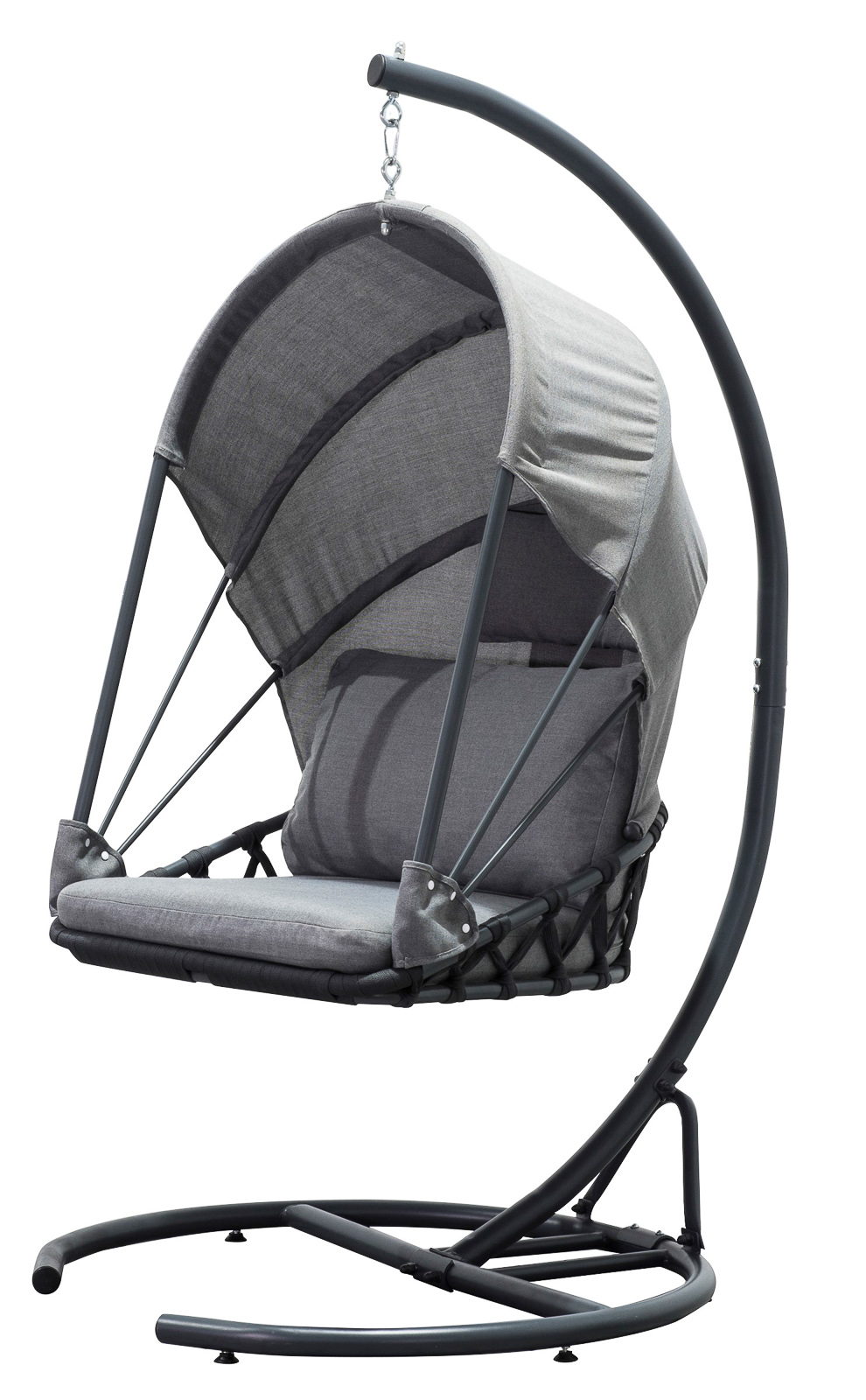 Hanging Chair SATURNA grey