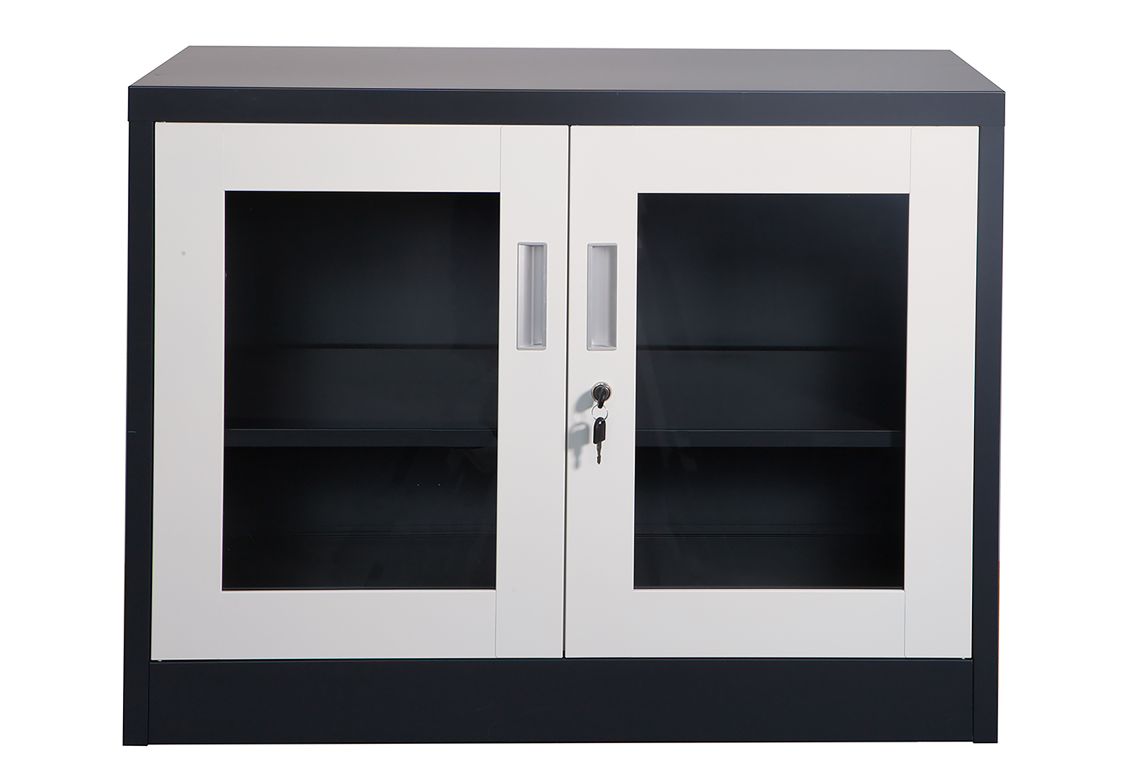 Steel Office-Cabinet "Ufa", anthracite/white