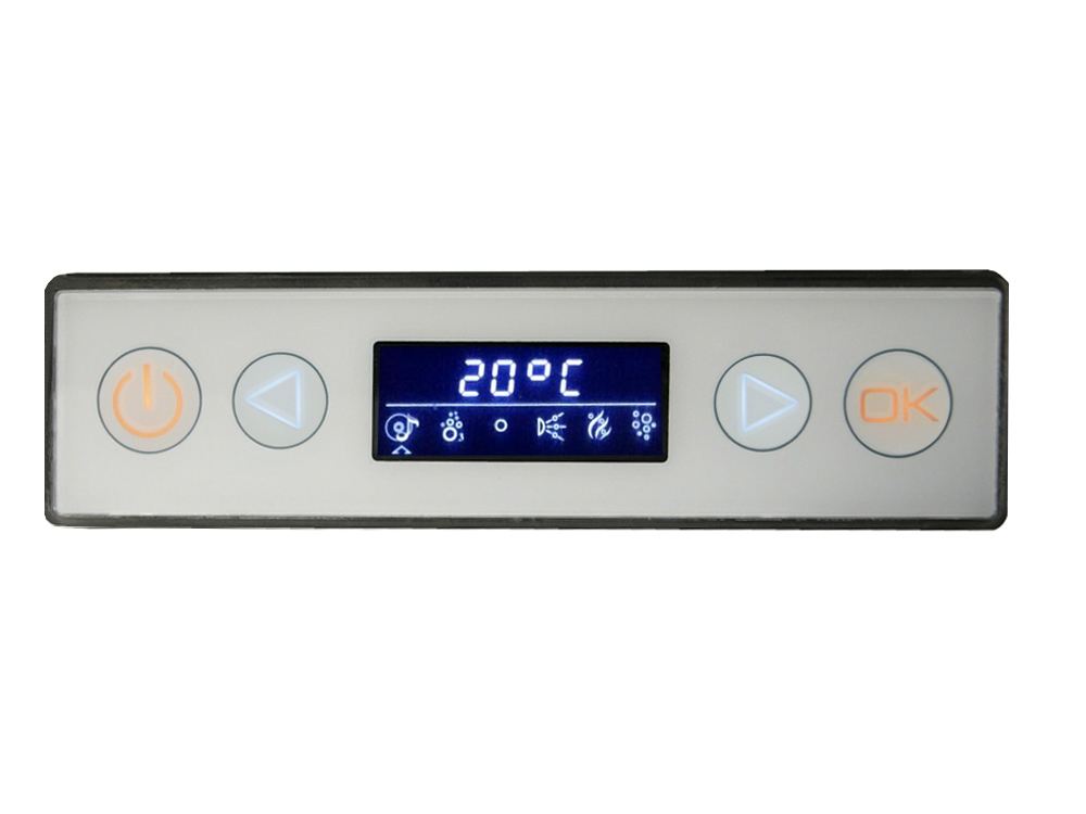 Whirlpool Indoor Spa Badewanne Eckbadewanne VILLA CARLOTTA weiß 1530x1530 mm mit Massagedüsen