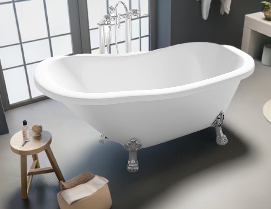 Design Badewanne QUEEN 170 x 80 cm