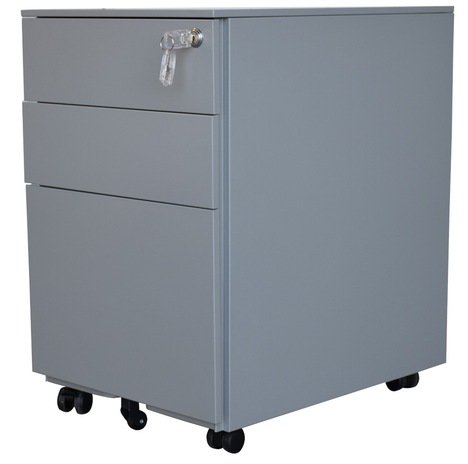 Jet-Line Office Roller-Container, gray