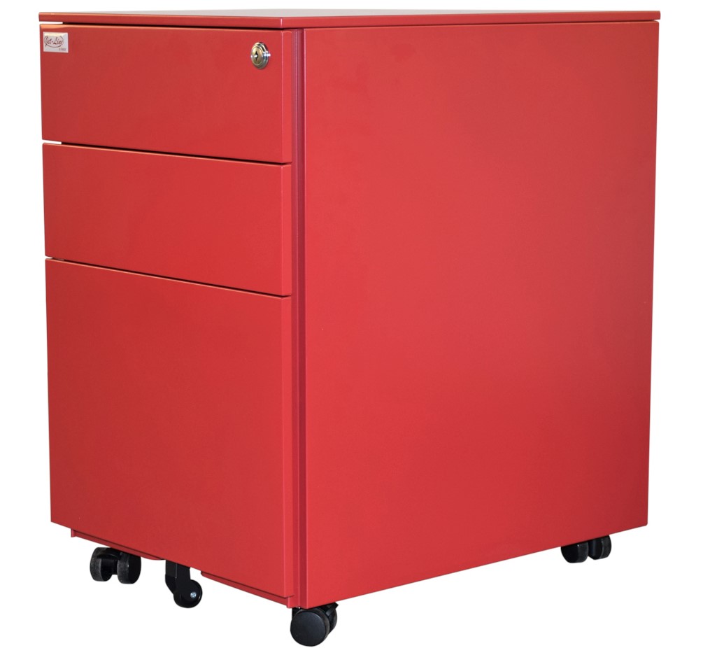 Jet-Line Office Roller-Container, red