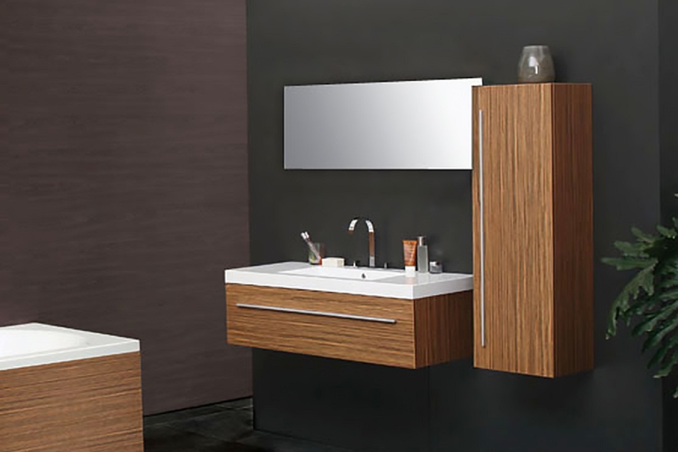 Bath furniture "Bern" Zebra optik