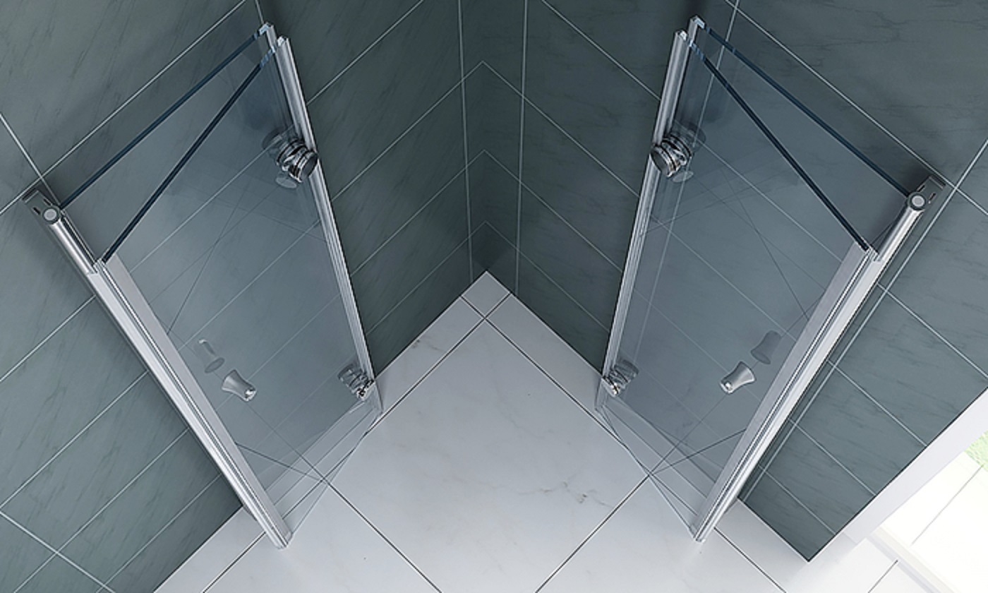 Faltdusche 100 x 100 x 200cm klarglas