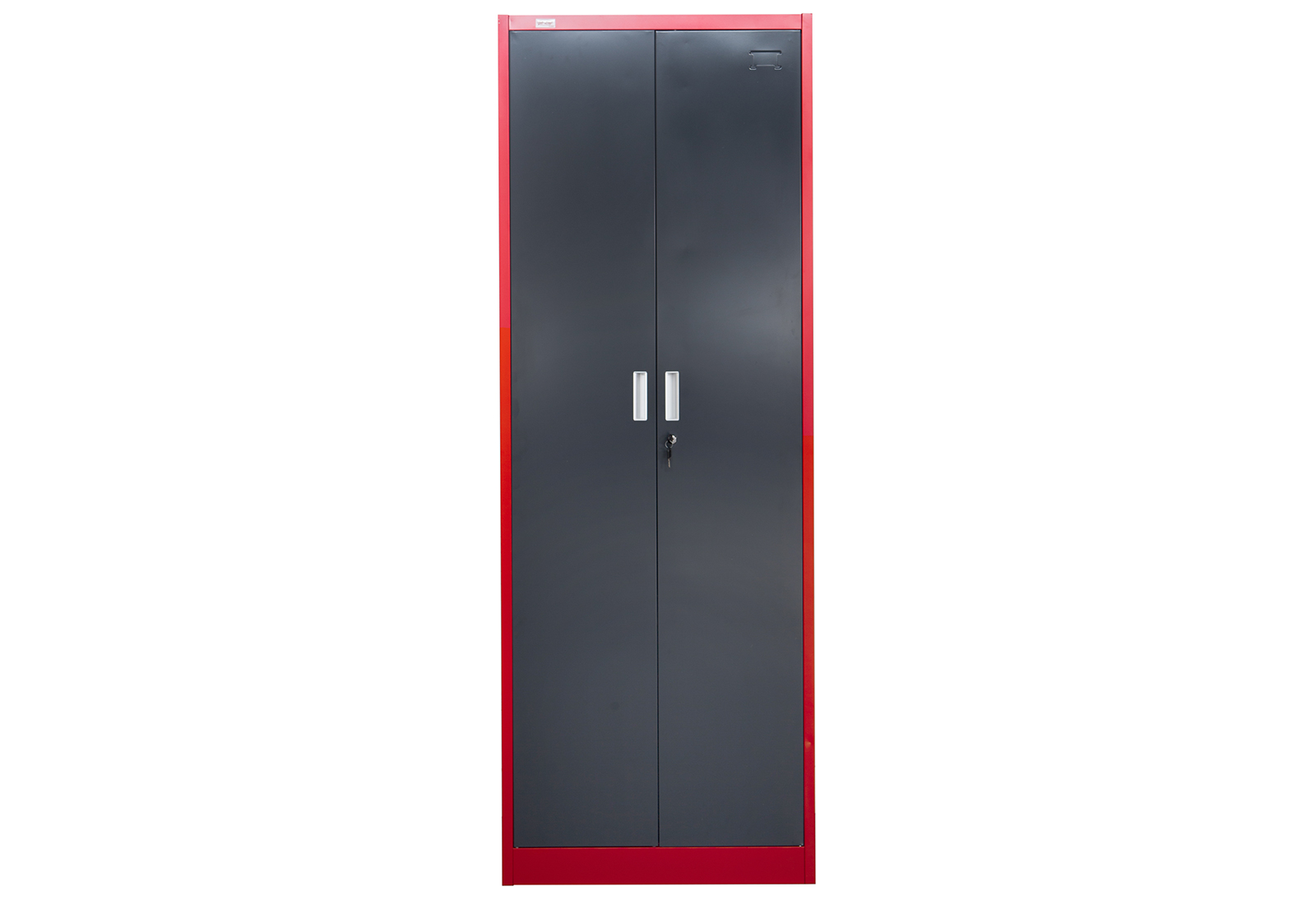 Steel Small-Part-Cabinet "Kirow", red/dark-gray