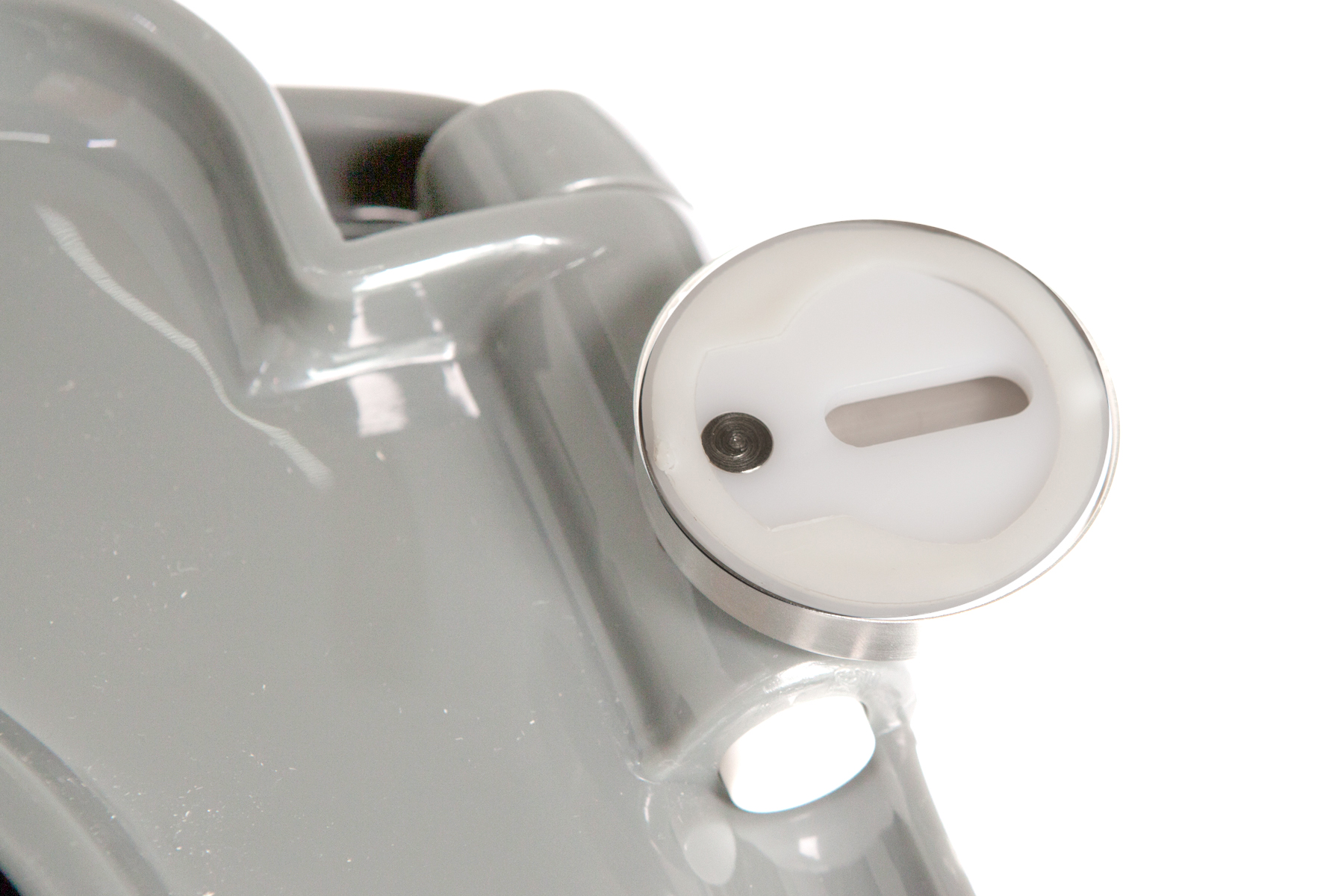 WC Sitz mit Softclose Toilettensitz in grau WC Deckel