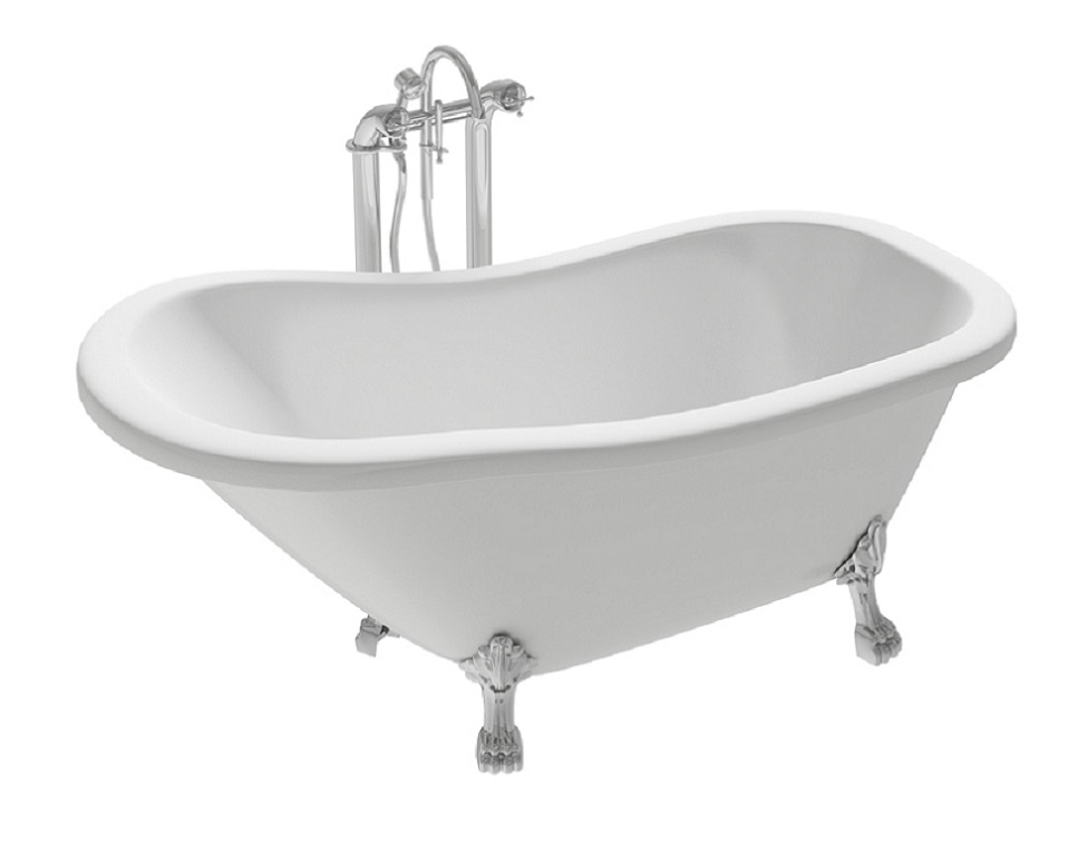 Design Badewanne QUEEN 170 x 80 cm