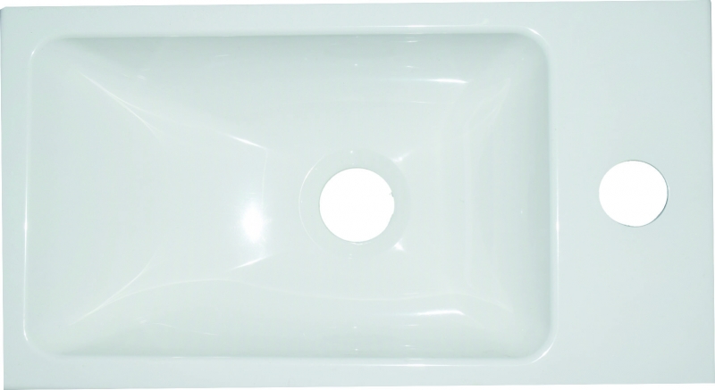 Waschbecken für Gästetoilette oder kleine Bäder aus SMC