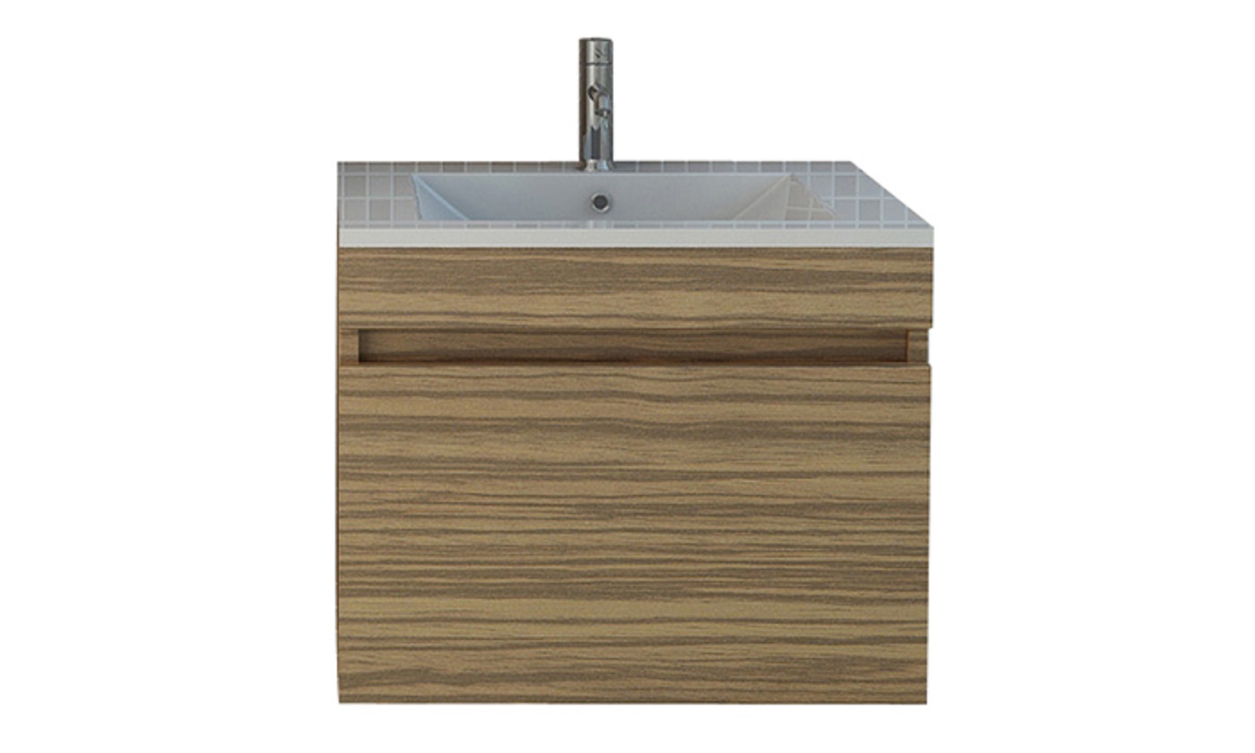 Lavatory Set Innsbruck zebra wood look