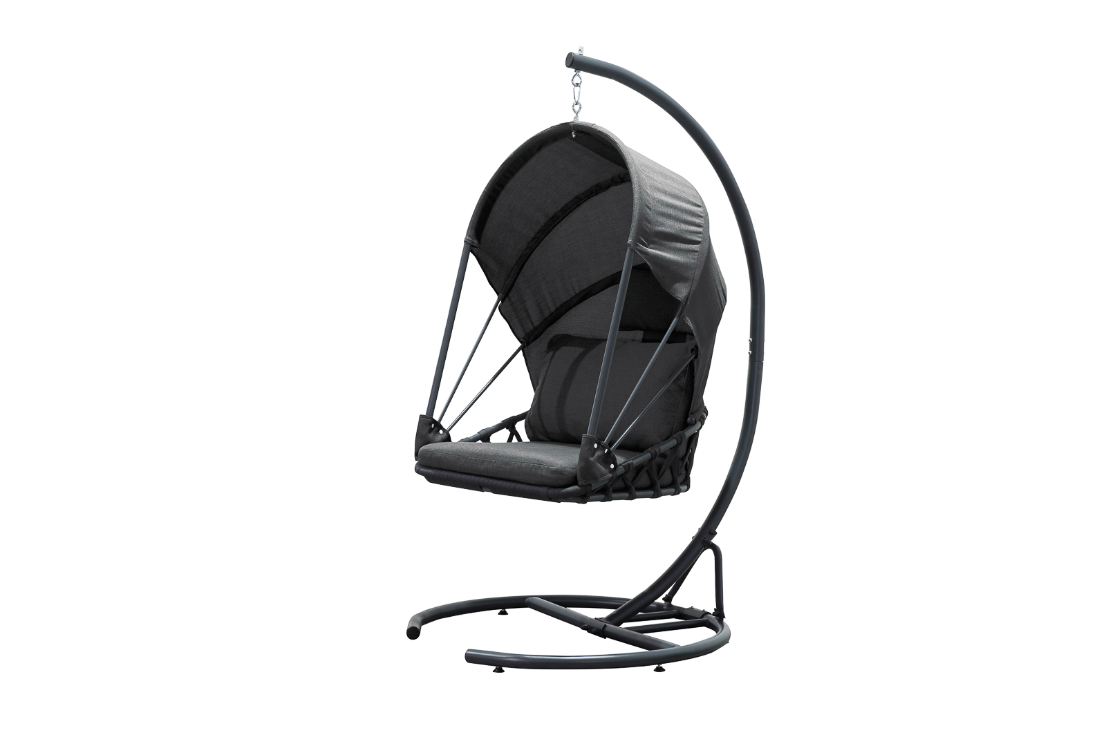 Hanging Chair SATURNA anthracite