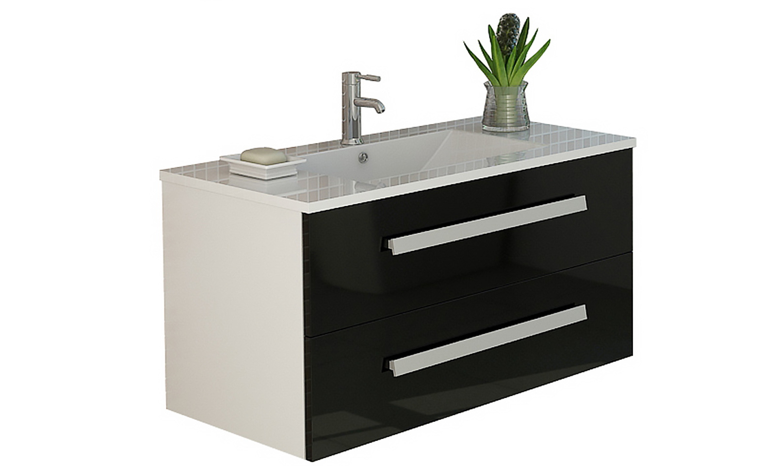 Bath vanity Set in black