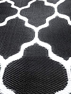 Synthetic Rug KATE 150x240cm black