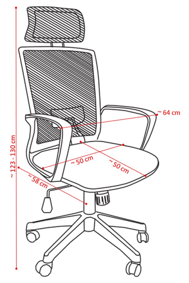 Bürostuhl Schreibtischstuhl Büroausstattung ergonomisch schwarz Jet-Line Drehstuhl Drehsessel Büro