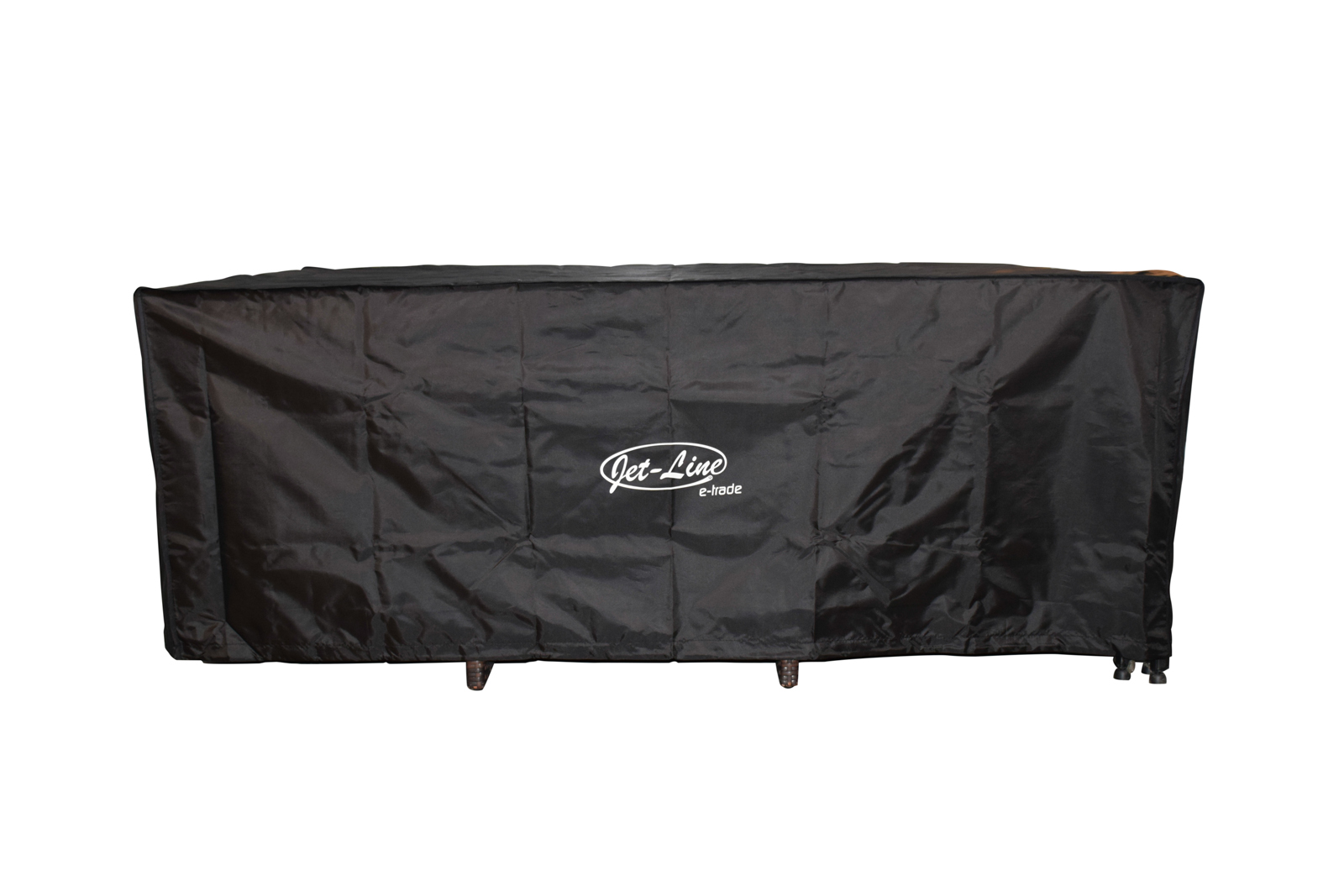 Cover for garden furniture in black 2,1 x 1,3 x 0,8 m winter qua