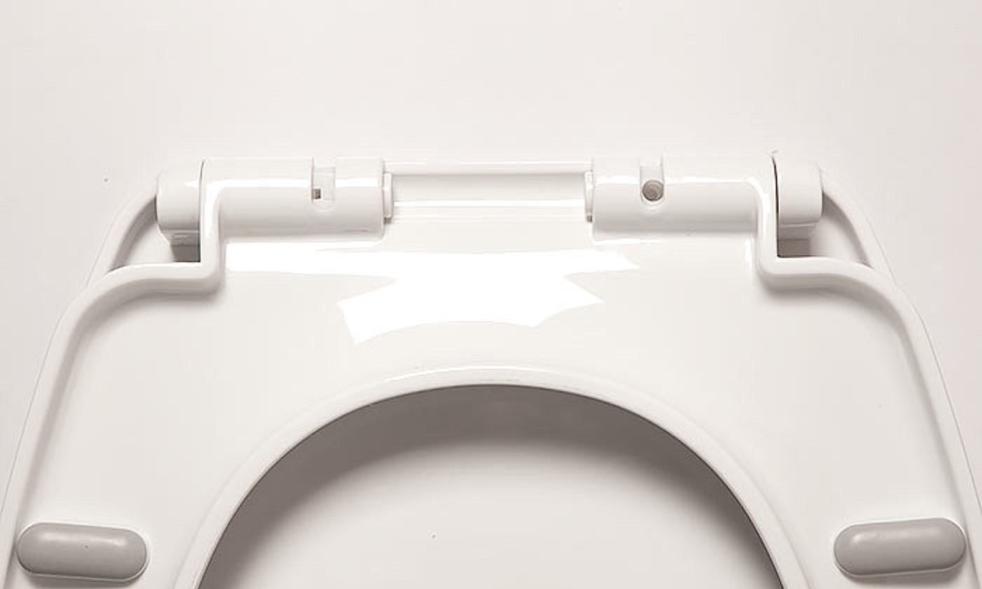 WC Sitz Deckel Toilettensitz Softclose weiss Jet-Line Klobrille Bad