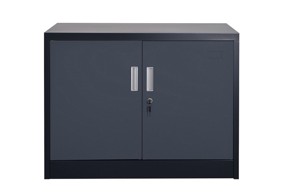 Steel Office-Cabinet "Saratow", anthracite/dark-gray