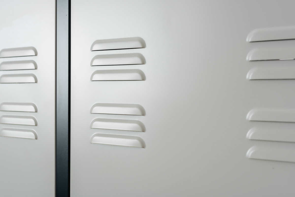 Steel Office-Cabinet ODESSA anthracite/dark-gray-white locker
