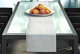 Table runner suiting to design cushion set  'Nizza' black