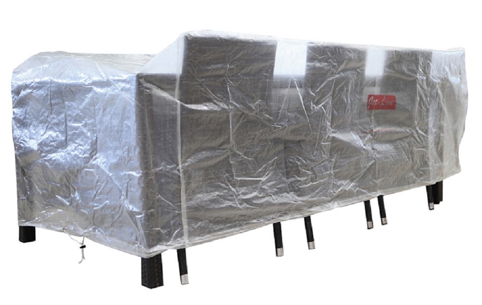 Abdeckplane PALERMO transparent 3,2 x 1,3 x 0,80 m