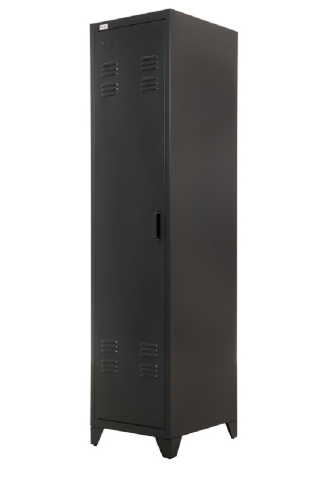 Steel Office-Cabinet PETROW anthracite/dark-gray locker