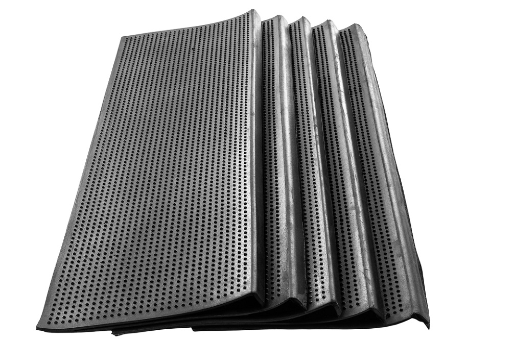 Outdoor Rubber Mat Stair-Mat STAIRS Small Dot Design 5 pcs.