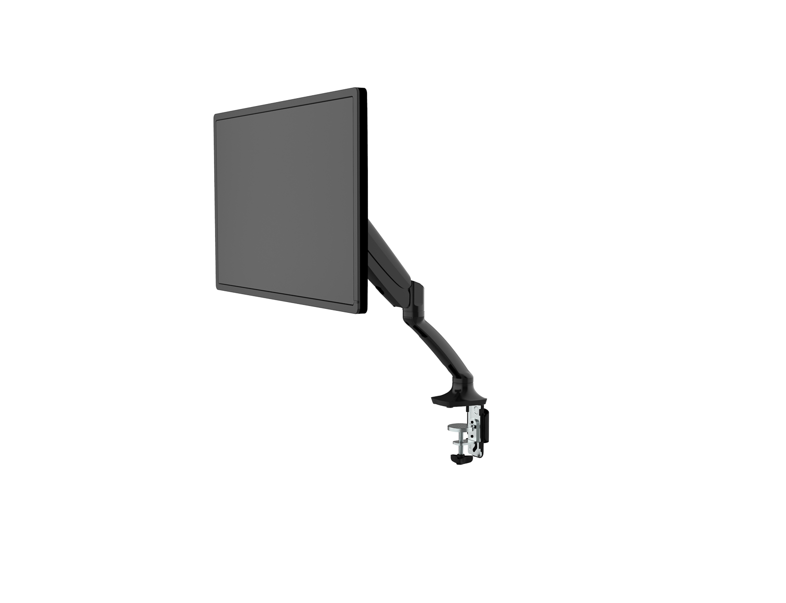 Monitor-Holder for 1 screen 17-27'' with 360° Pneumatic Arm