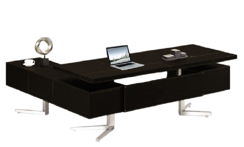 Office-Desk "Bari", brown - right