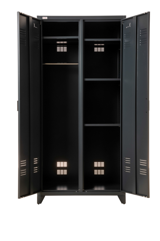 Steel Office-Cabinet ODESSA anthracite/dark-gray locker