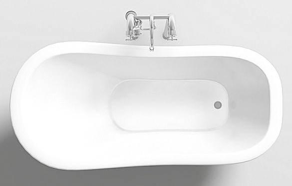 Design Badewanne QUEEN 170 x 80 cm